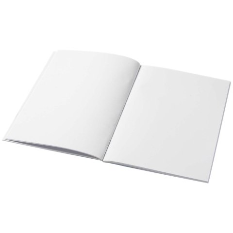 Notatnik A5 Novella Austen z miękką okładką z materiału z recyklingu, 50 kartek niebieski