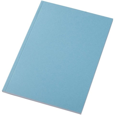 Notatnik A5 Novella Austen z miękką okładką z materiału z recyklingu, 50 kartek niebieski