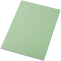 Notatnik A5 Novella Austen z miękką okładką z materiału z recyklingu, 50 kartek zielony