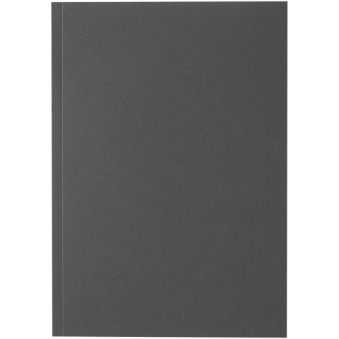 Notatnik A5 Novella Austen z miękkiej okładki z recyklingu, 100 kartek ciemnografitowy