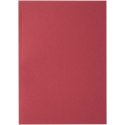 Notatnik A5 Novella Austen z miękkiej okładki z recyklingu, 100 kartek czerwony