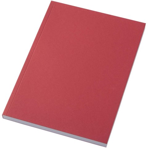 Notatnik A5 Novella Austen z miękkiej okładki z recyklingu, 100 kartek czerwony