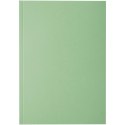 Notatnik A5 Novella Austen z miękkiej okładki z recyklingu, 100 kartek zielony