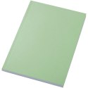 Notatnik A5 Novella Austen z miękkiej okładki z recyklingu, 100 kartek zielony
