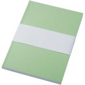 Notatnik A5 Novella Austen z miękkiej okładki z recyklingu, 100 kartek zielony