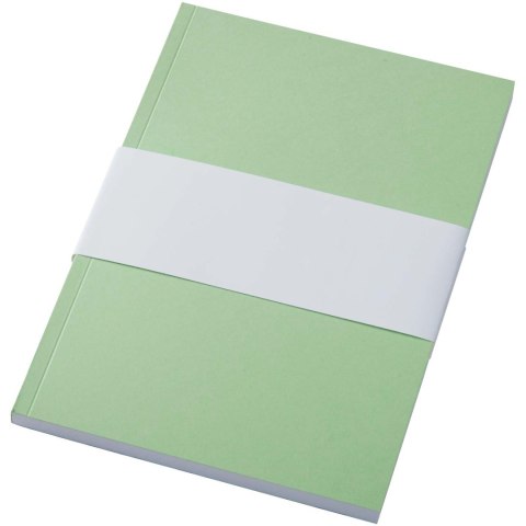 Notatnik A5 Novella Austen z miękkiej okładki z recyklingu, 100 kartek zielony