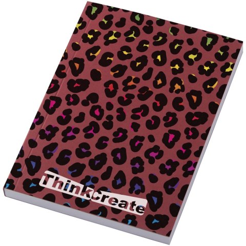 Notatnik A6 Novella Austen z miękką okładką, 100 kartek czerwony