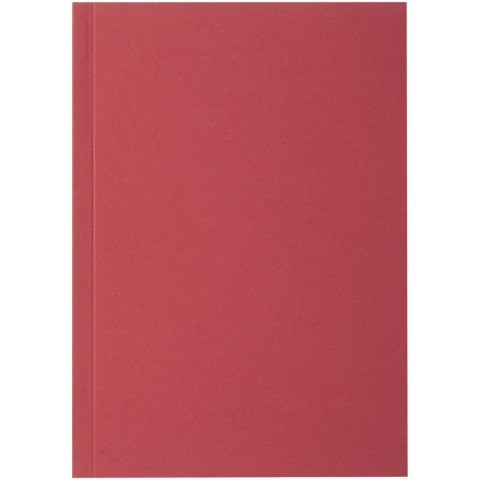 Notatnik A6 Novella Austen z miękkiej okładki z materiału z recyklingu, 100 kartek czerwony