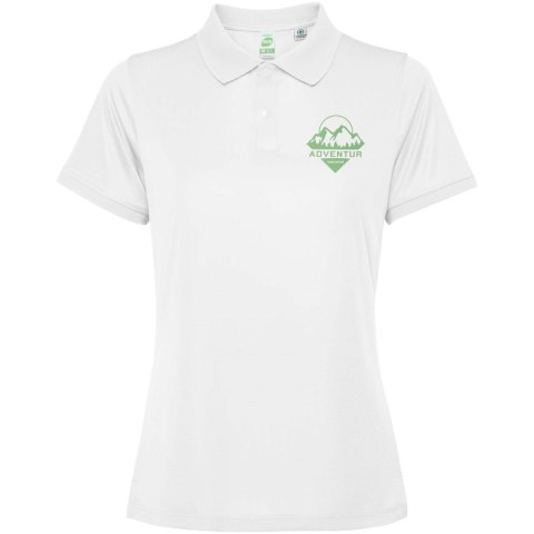 Tormo damskie polo z krótkim rękawem biały