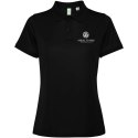 Tormo damskie polo z krótkim rękawem czarny