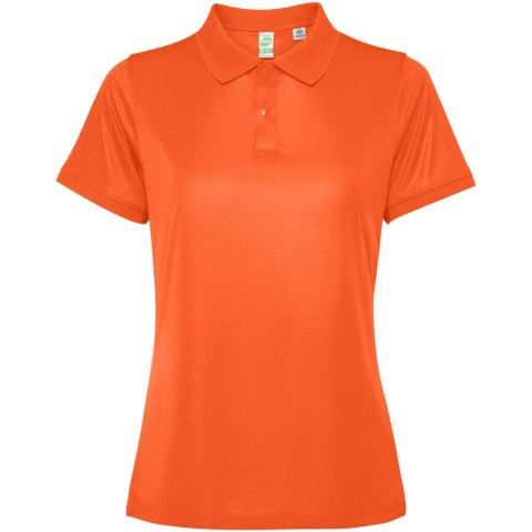 Tormo damskie polo z krótkim rękawem fire orange
