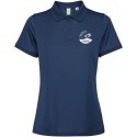 Tormo damskie polo z krótkim rękawem navy blue
