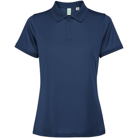 Tormo damskie polo z krótkim rękawem navy blue