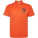 Torrmo męskie polo z krótkim rękawem fire orange