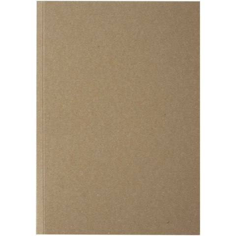 Notatnik A5 Novella Austen z miękką okładką z materiału z recyklingu, papier pakowy — 100 kartek piasek pustyni