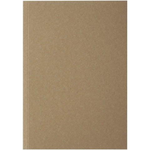 Notatnik A5 Novella Austen z miękką okładką z materiału z recyklingu, papier pakowy — 50 kartek piasek pustyni