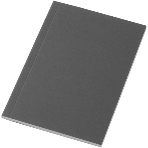 Notatnik A6 Novella Austen z miękką okładką z materiału z recyklingu, 50 kartek ciemnografitowy