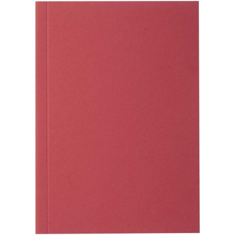 Notatnik A6 Novella Austen z miękką okładką z materiału z recyklingu, 50 kartek czerwony