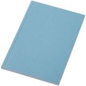Notatnik A6 Novella Austen z miękką okładką z materiału z recyklingu, 50 kartek niebieski