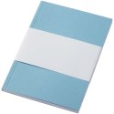 Notatnik A6 Novella Austen z miękką okładką z materiału z recyklingu, 50 kartek niebieski