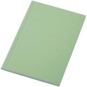 Notatnik A6 Novella Austen z miękką okładką z materiału z recyklingu, 50 kartek zielony