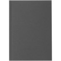 Notatnik A6 Novella Austen z miękkiej okładki z materiału z recyklingu, 100 kartek ciemnografitowy