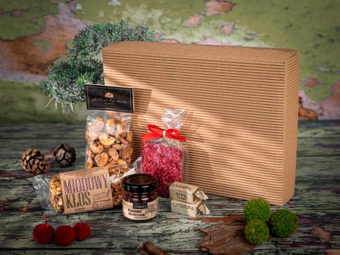 Zestaw Słodka przygoda smaków kolor beżowy