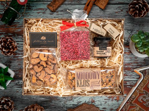 Zestaw Słodka przygoda smaków kolor beżowy