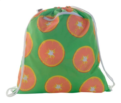 CreaDraw Zip RPET personalizowany worek ze sznurkami