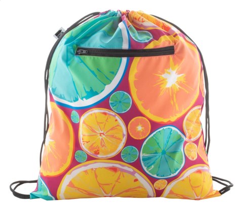 CreaDraw Zip RPET personalizowany worek ze sznurkami