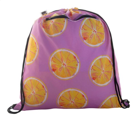 CreaDraw Zip RPET personalizowany worek ze sznurkami