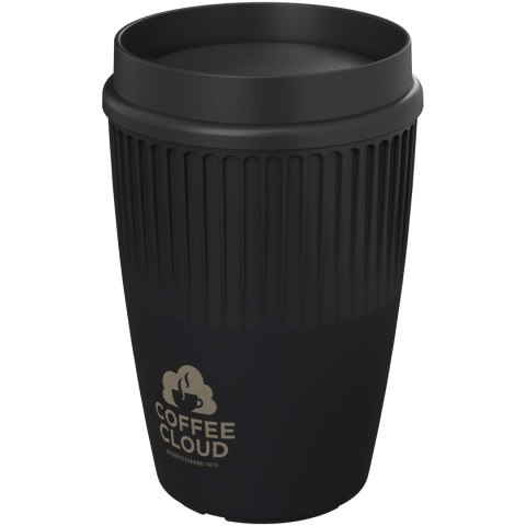 Cirrus kubek o pojemności 350 ml z pokrywką 360° czarny
