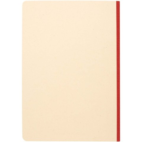 Liliana notatnik A5 z trzciny cukrowej z miękką okładką z RPET brick