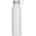 Sedona butelka na wodę o pojemności 650 ml wykonana ze stali nierdzewnej i posiadająca certyfikat RCS biały