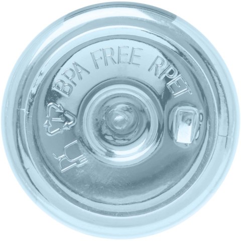 Sky butelka na wodę o pojemności 650 ml z tworzyw sztucznych pochodzących z recyklingu cloud blue