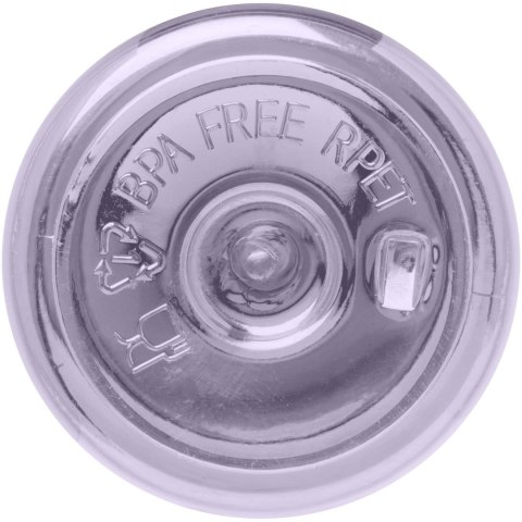 Sky butelka na wodę o pojemności 650 ml z tworzyw sztucznych pochodzących z recyklingu liljowy