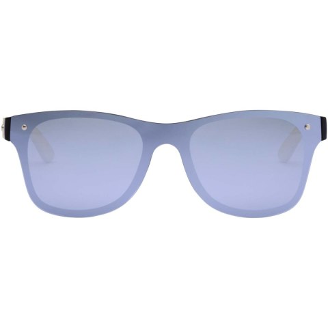 Okulary przeciwsłoneczne Tan z bambusowymi zausznikami srebrny