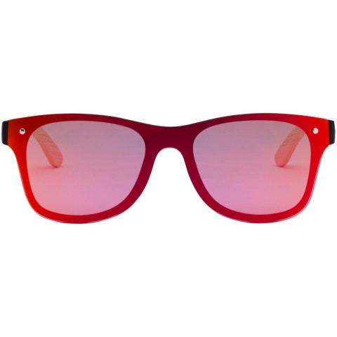 Okulary przeciwsłoneczne Tan z bambusowymi zausznikami żółty