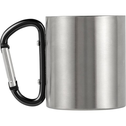 Metalowy kubek 185 ml z karabińczykiem
