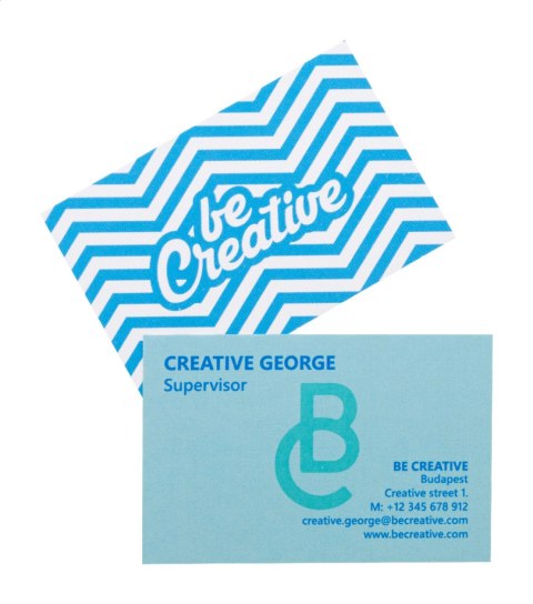 Personalizowane wizytówki odporne na rozdarcie