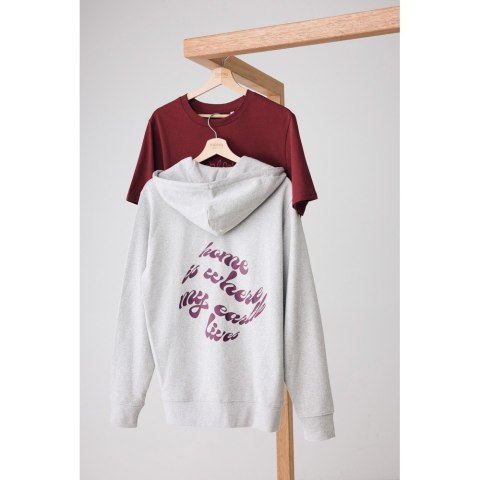 Bluza z kapturem z bawełny z recyklingu Iqoniq Abisko