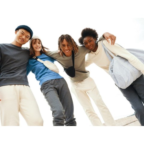 Bluza z niebarwionej bawełny z recyklingu Iqoniq Denali