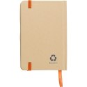 Notatnik A6 z papieru kraftowego z recyklingu