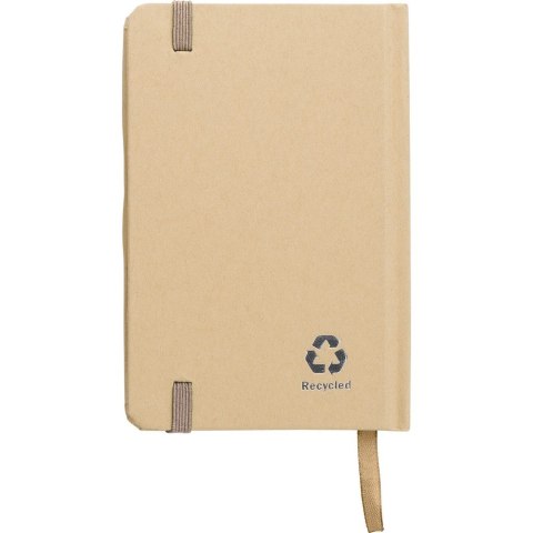 Notatnik A6 z papieru kraftowego z recyklingu