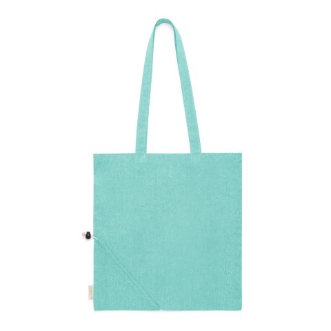 Torba na zakupy z bawełny z recyklingu, składana