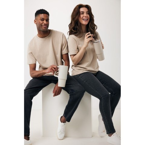 Luźna koszulka Iqoniq Kakadu, bawełna z recyklingu