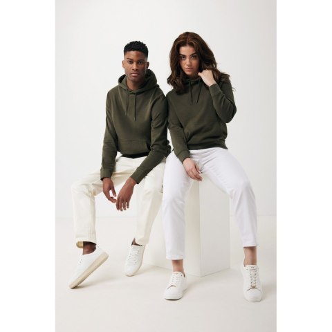 Lekka bluza z kapturem Iqoniq Rila, bawełna z recyklingu