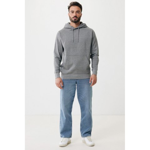 Lekka bluza z kapturem Iqoniq Rila, bawełna z recyklingu