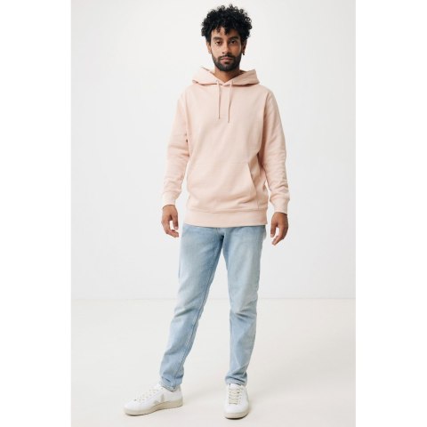 Lekka bluza z kapturem Iqoniq Rila, bawełna z recyklingu