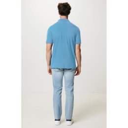 Koszulka polo z bawełny z recyklingu Iqoniq Yosemite